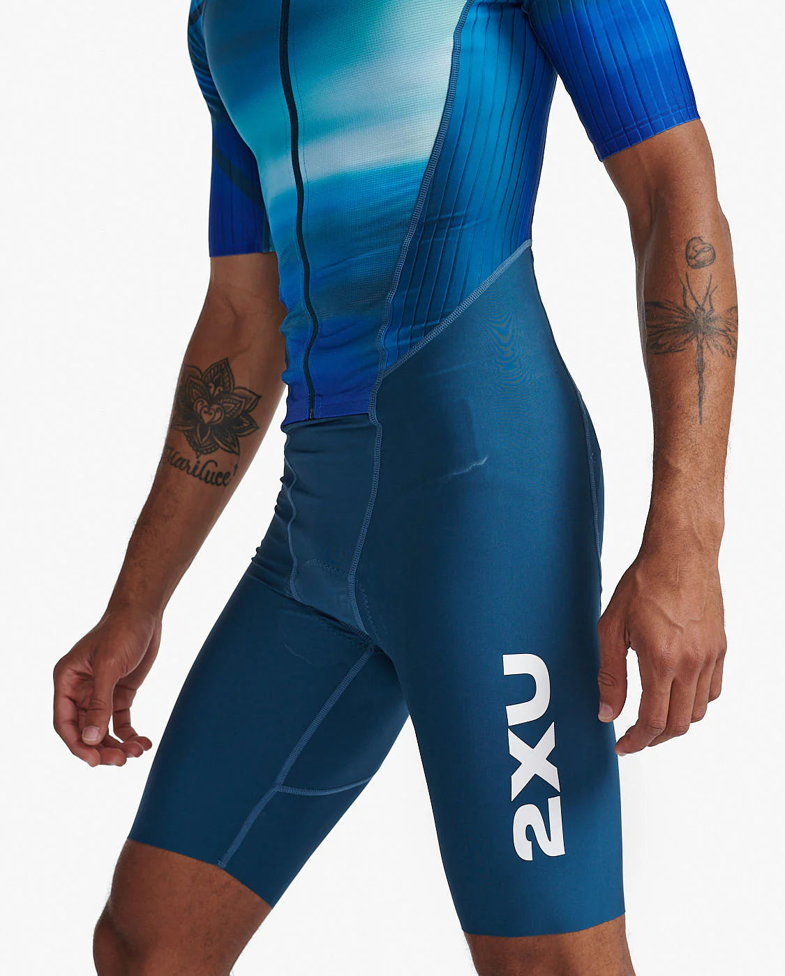 2XU Aero Sleeved Tri-Suit - Men's - The Triathlon Store