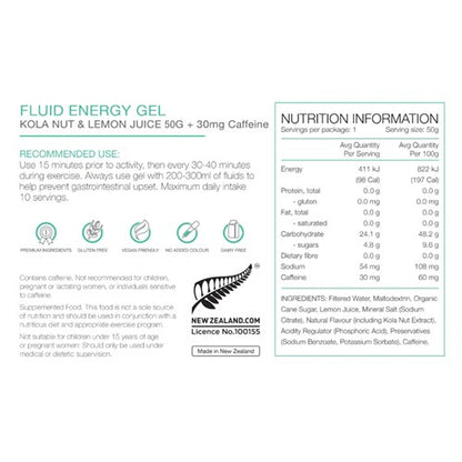 Pure Energy Gels